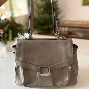Trina Turk Taupe Satchel